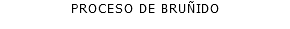 PROCESO DE BRUÑIDO